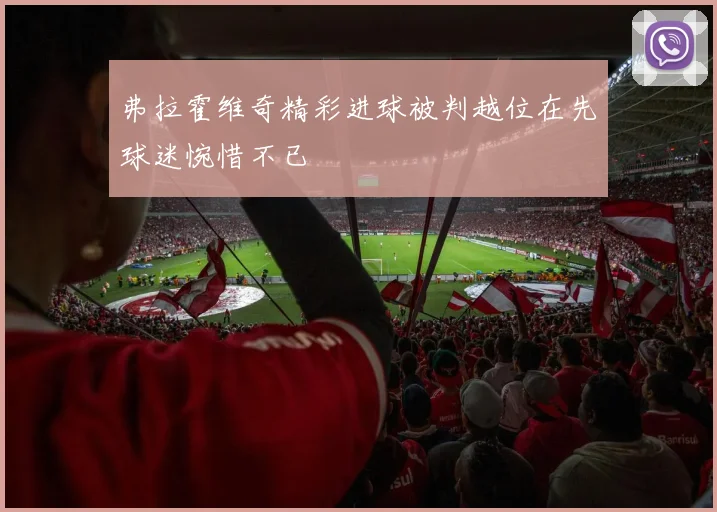 弗拉霍维奇精彩进球被判越位在先球迷惋惜不已